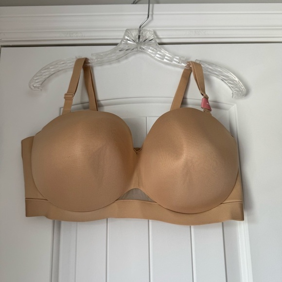 Cacique Lightly Lined Multi-Way Strapless Bra Nude NWT - Picture 5 of 12